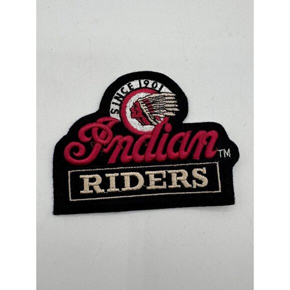 Vintage Indian Riders Motorcycle Biker Jacket Patch - Picture 1 of 4